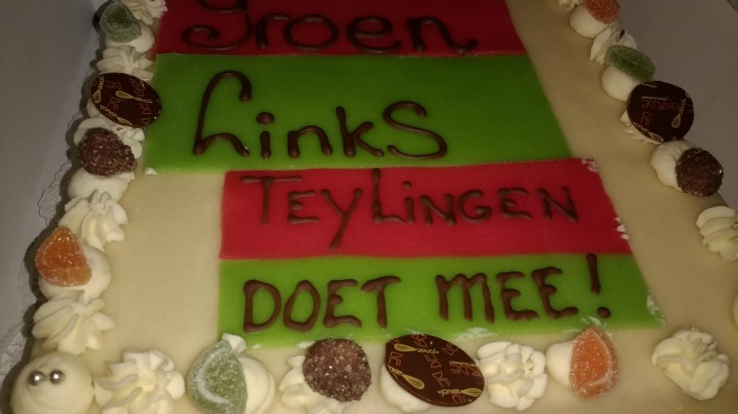 De welverdiende taart na onze eerste campagne. De welverdiende taart na onze eerste campagne.